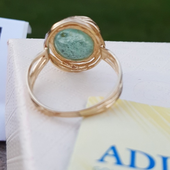 14k Roman Glass Adi Paz Ring - Picture 6 of 7